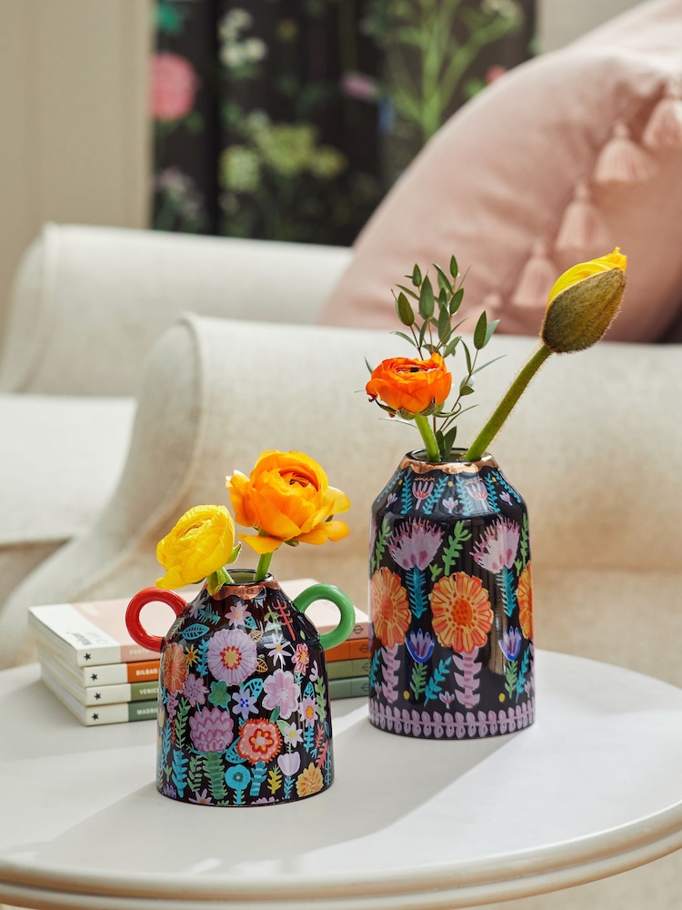 Lucy Tiffney at Next Set of 2 Floral Mini Vases - Image 1 of 3