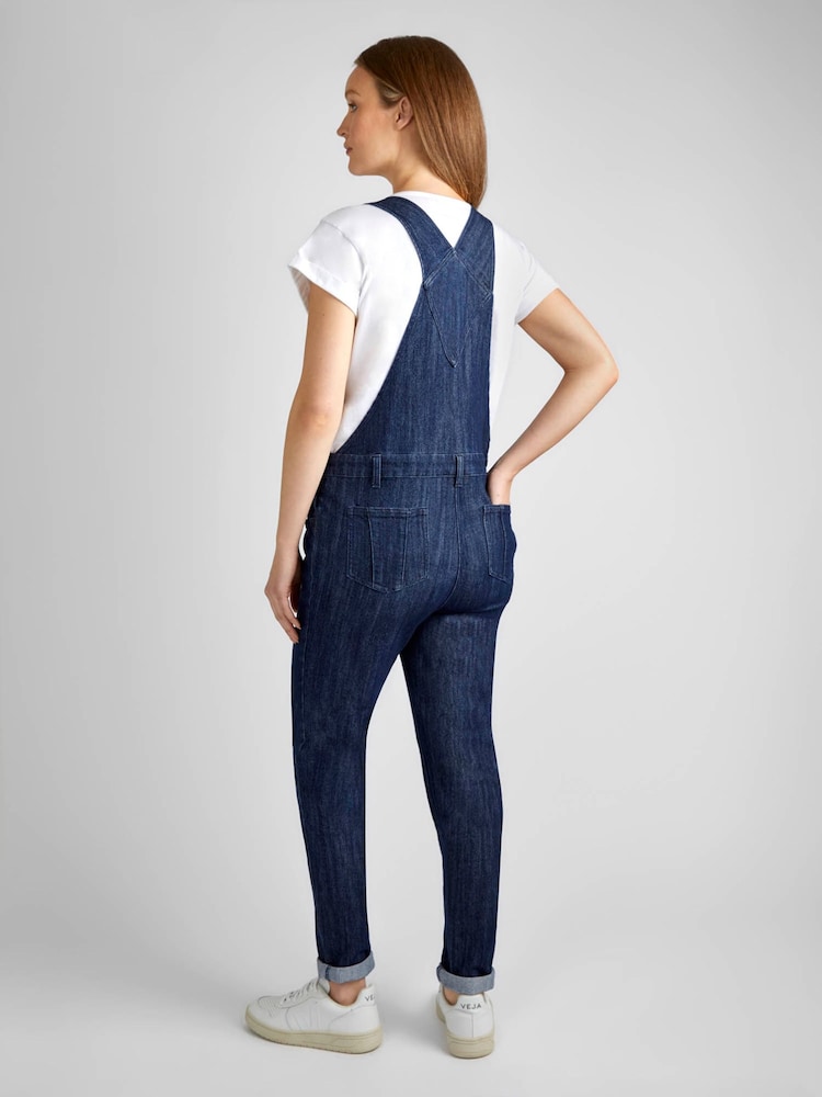 Azul añil - JoJo Maman Bébé Denim Dungarees - Imagen 2 de 4 Azul añil - JoJo Maman Bébé Denim Dungarees - Imagen 2 de 4