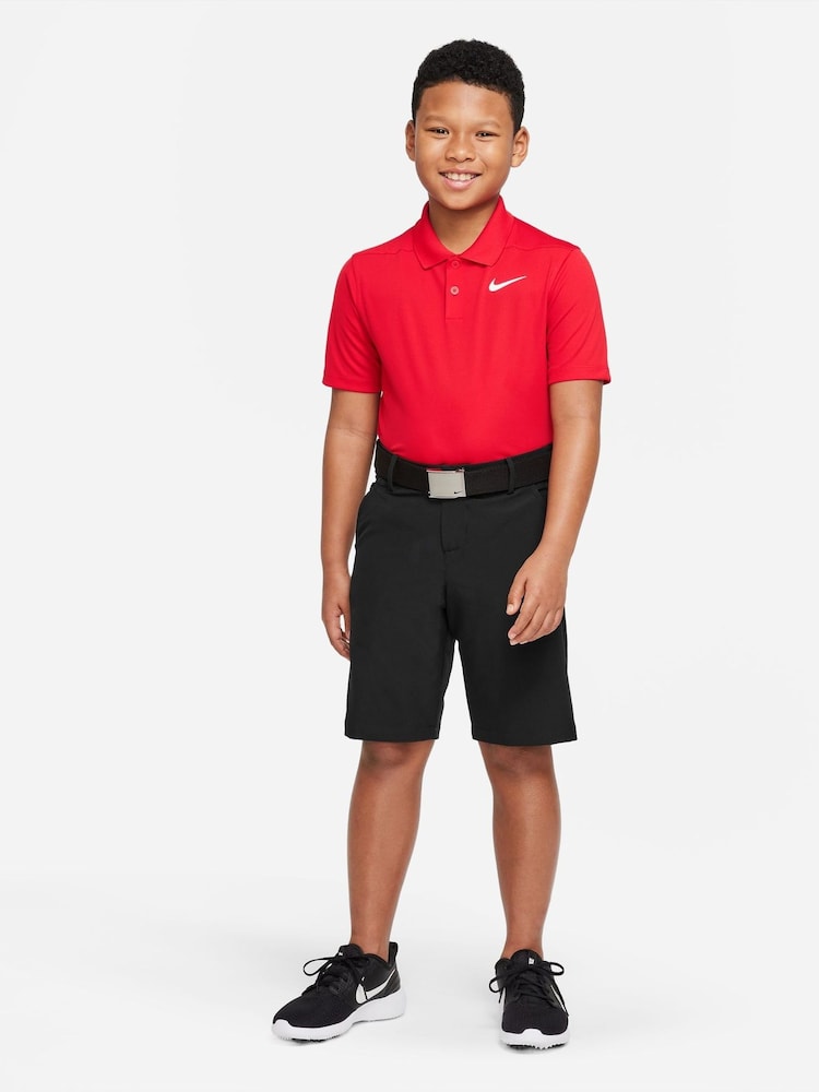 Nike Red Golf Polo Shirt - Image 5 of 5