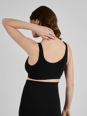 JoJo Maman Bébé Black 2-Pack Maternity & Nursing Sleep Bras - Image 4 of 5