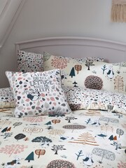 Peter Rabbit™ Natural Beige Scandi Woods Printed Duvet Cover and Pillowcase Set - Image 5 of 6