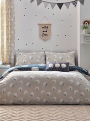 Peter Rabbit™ Grey Spot Me Monochrome Duvet Cover and Pillowcase Set - Image 4 of 8