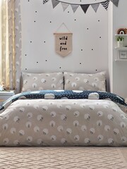 Peter Rabbit™ Grey Spot Me Monochrome Duvet Cover and Pillowcase Set - Image 5 of 8