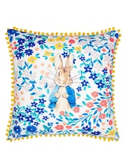 Peter Rabbit™ Multi Florelli Ditsy Bloom 100% Cotton Cushion - Image 3 of 5