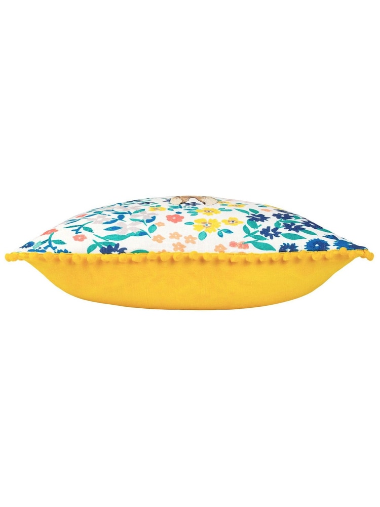 Peter Rabbit™ Multi Florelli Ditsy Bloom 100% Cotton Cushion - Image 5 of 5