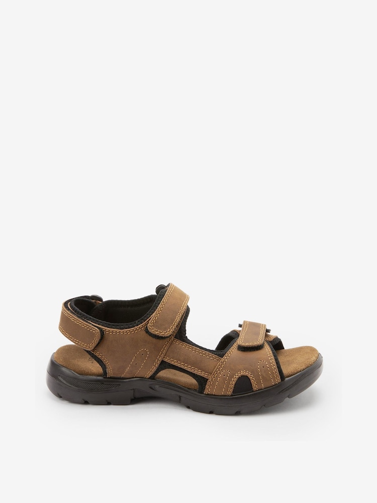 Brown Sport Sandals - Image 2 of 5