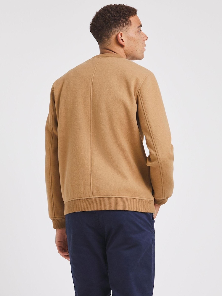 Jacamo Natural Bomber Jacket - Image 3 of 4