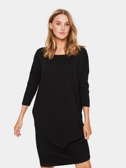 Saint Tropez Mila Black Roll Neck Dress - Image 1 of 1