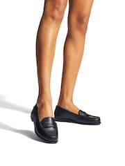 Zapatos de piel negra craquelada de Carvela Comfort - Imagen 1 de 5