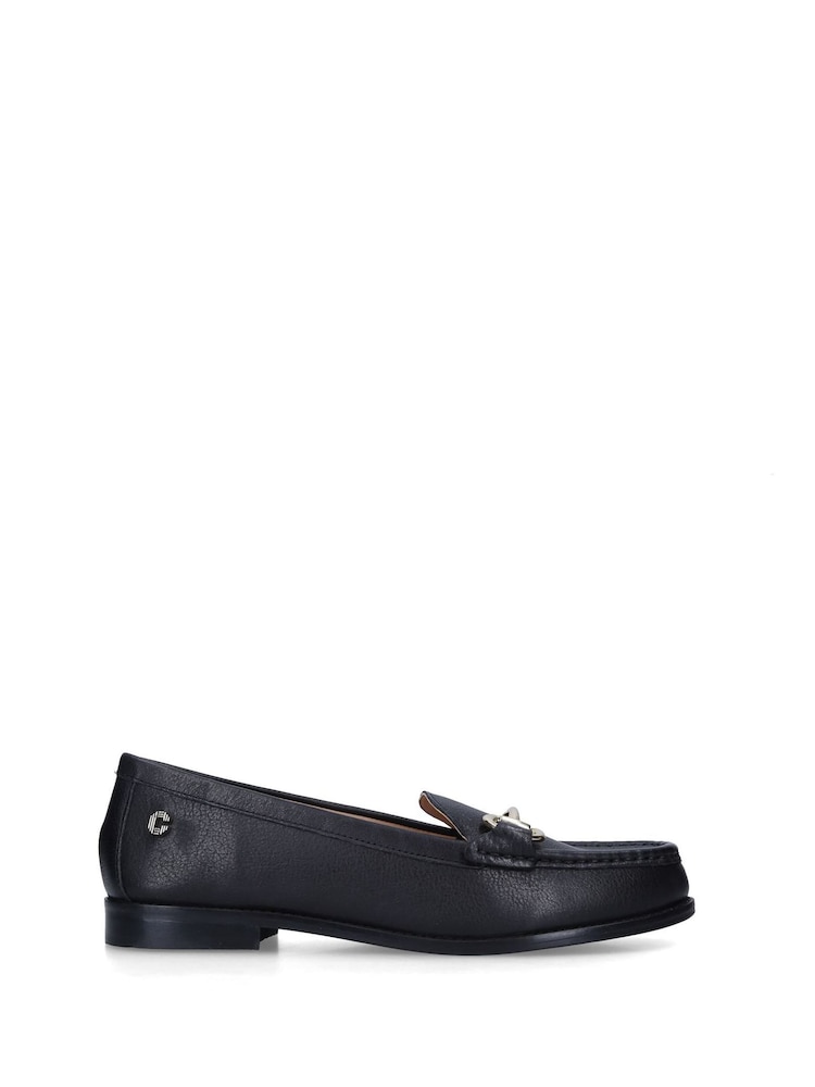 Carvela Comfort Black Snap Shoes - Image 2 of 5