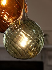 Multi Bright Freya 6 Light Linear Pendant Ceiling Light - Image 3 of 5