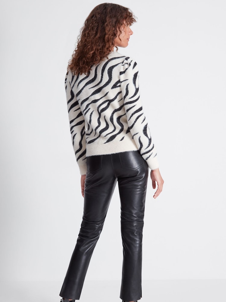 Sonder Studio Leather Black Trousers - Image 2 of 5