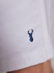White Stretch Chino Shorts - Image 4 of 11