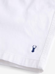 White Stretch Chino Shorts - Image 9 of 11