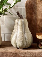 Green Autumnal Squash Ornament - Image 1 of 5