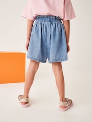 Bright Blue Longer Length Shorts (3-16yrs) - Image 3 of 4