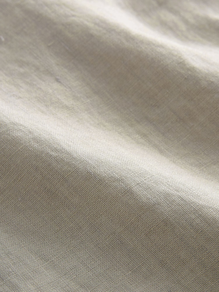 Stone Signature Pure Linen Chino Shorts - Image 10 of 10 Stone Signature Pure Linen Chino Shorts - Image 10 of 10