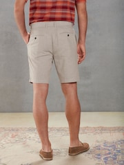 Stone Signature Pure Linen Chino Shorts - Image 3 of 10