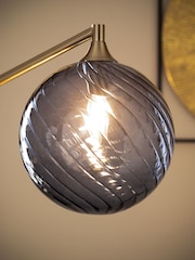 Blue Freya Floor Lamp - Image 3 of 5