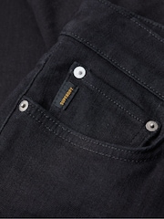 Superdry Black Cotton Slim Jeans - Image 7 of 7