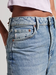 Superdry Blue Wide Leg Jeans - Image 4 of 7
