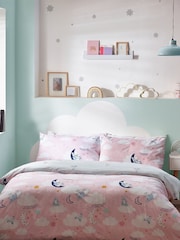 Peter Rabbit™ Pink Sleepy Head Timeless Printed Duvet Cover and Pillowcase Set - Image 2 of 4