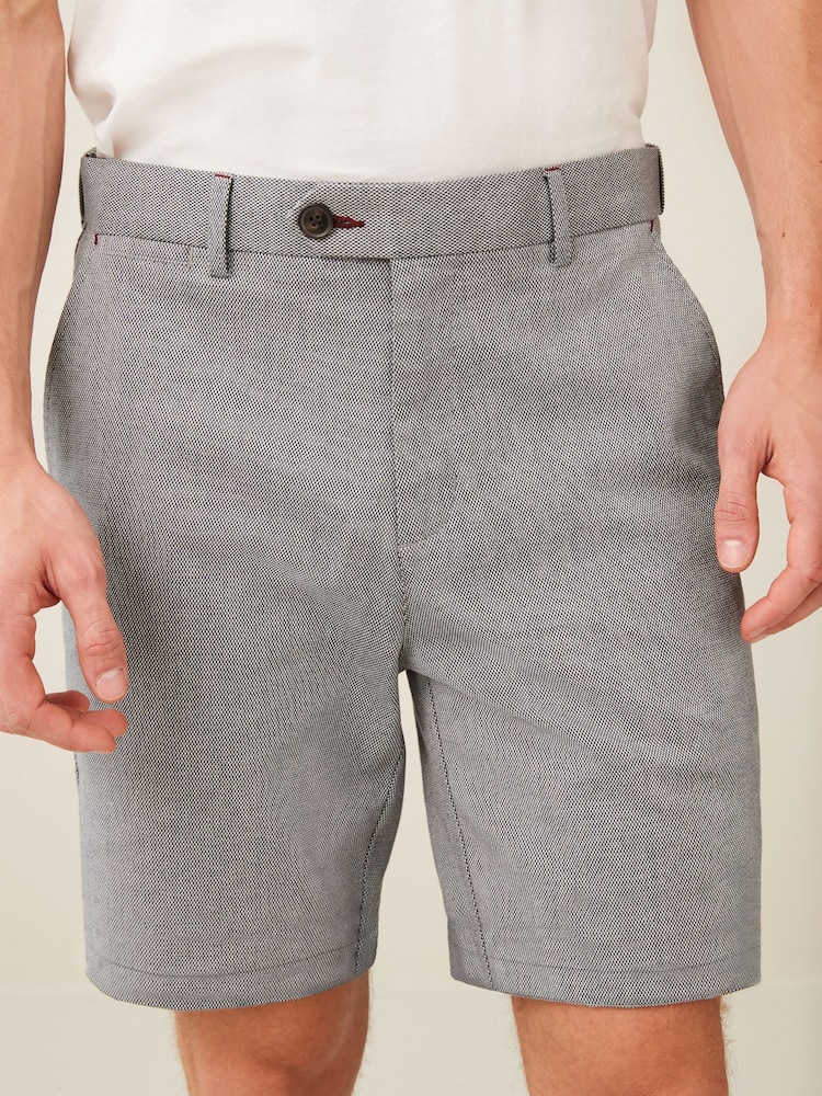 Light Grey Signature Premium Cotton Chino Shorts - Image 2 of 11