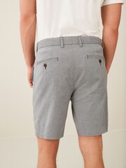 Light Grey Signature Premium Cotton Chino Shorts - Image 4 of 11