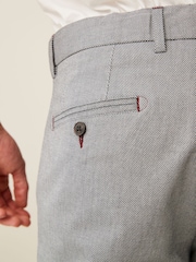 Light Grey Signature Premium Cotton Chino Shorts - Image 7 of 11