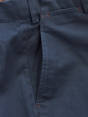 Navy Blue Signature Premium Cotton Chino Shorts - Image 7 of 8
