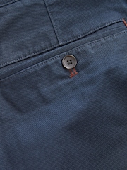 Navy Blue Signature Premium Cotton Chino Shorts - Image 8 of 8