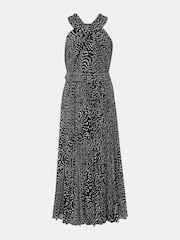 Phase Eight Blue Elsie Spot Dress - Image 5 of 5