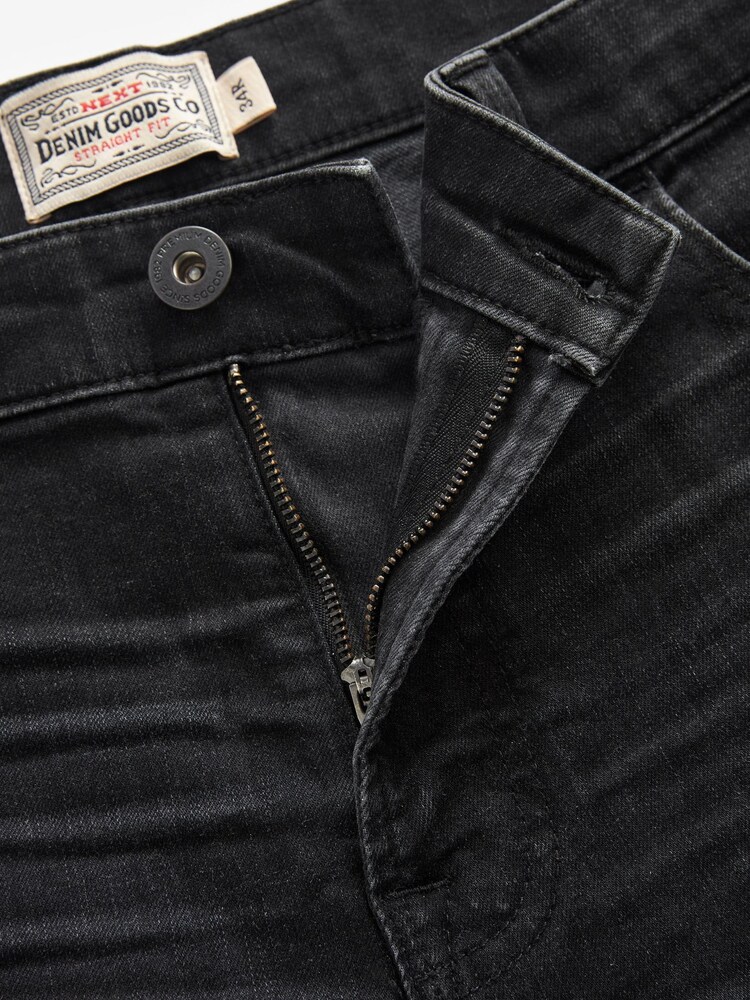 Noir lavé - Jean Shorts extensibles - Image 5 of 6