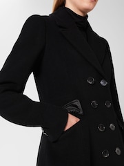Hobbs Black Wool Blakely Coat - Image 3 of 4