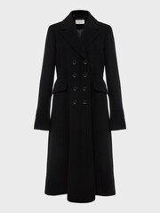 Hobbs Black Wool Blakely Coat - Image 4 of 4