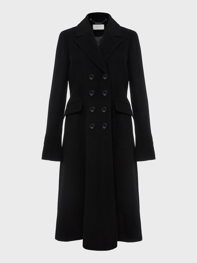 Hobbs Black Wool Blakely Coat - Image 4 of 4 Hobbs Black Wool Blakely Coat - Image 4 of 4