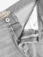 Black/Light Grey 2 Pack 2 Pack Stretch Denim Shorts - Image 6 of 10