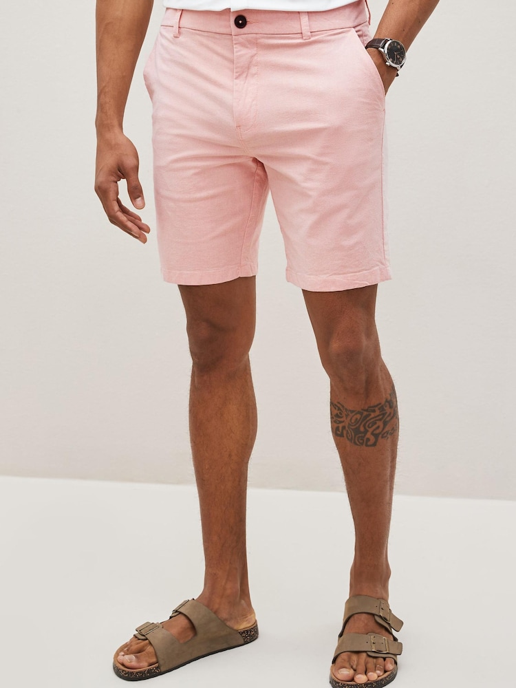 Apricot/Oxford - Stretch-Chinoshorts - Bild 1 von 7 Apricot/Oxford - Stretch-Chinoshorts - Bild 1 von 7