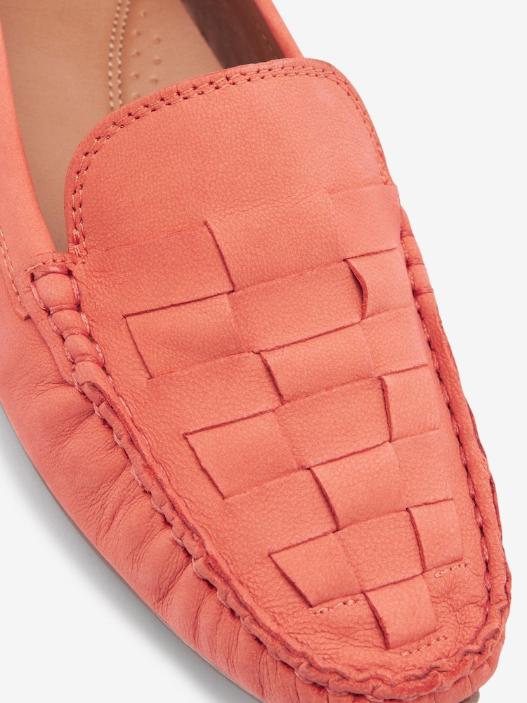 Koralno roza - Usnjeni tkani čevlji za šoferja Forever Comfort® - Slika 3 iz 3 Koralno roza - Usnjeni tkani čevlji za šoferja Forever Comfort® - Slika 3 iz 3