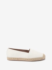 White Forever Comfort® Flat Espadrille Shoes - Image 1 of 5