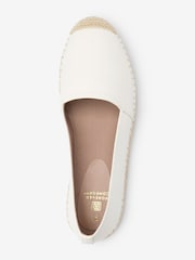 White Forever Comfort® Flat Espadrille Shoes - Image 3 of 5