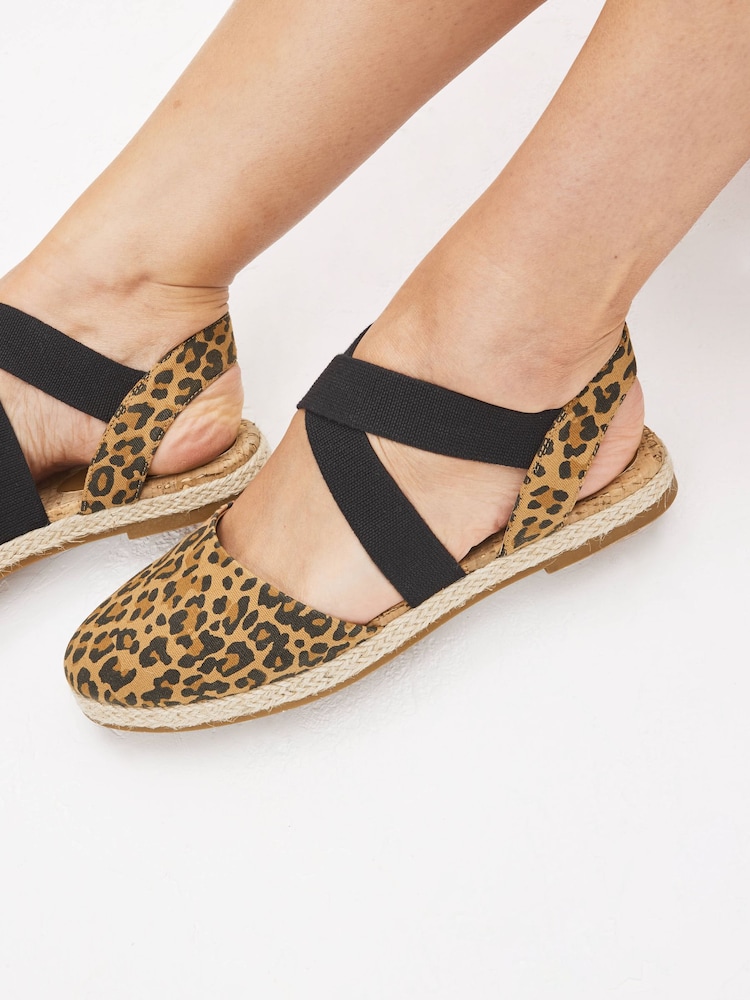 Leopardji potisk - Espadrile nizki čevlji - Slika 2 iz 6
