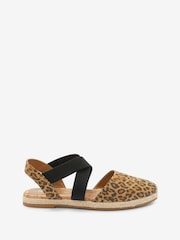Leopardji potisk - Espadrile nizki čevlji - Slika 3 iz 6