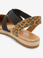Leopardji potisk - Espadrile nizki čevlji - Slika 6 iz 6