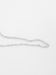 Sterling Silver Twisted Chain Anklet - Image 5 of 10