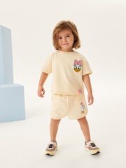 Daisy Duck Yellow Disney Short Co-ord (3mths-7yrs) - Image 2 of 10