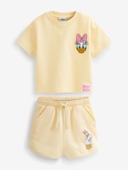 Daisy Duck Yellow Disney Short Co-ord (3mths-7yrs) - Image 6 of 10