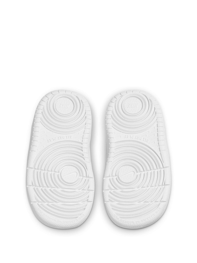 Wit - Nike - Halfhoge Toddler Court Borough sneakers - Image 6 of 7