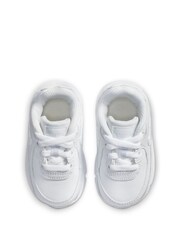 Nike White Air Max 90 Infant Trainers - Image 7 of 9