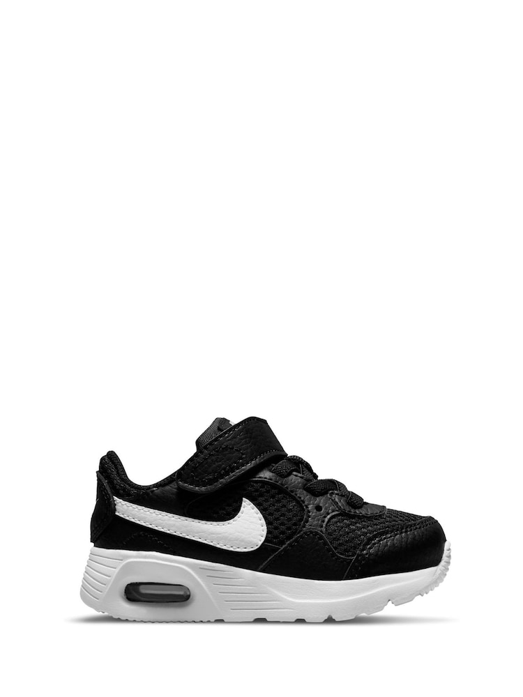 Nike Black/White Air Max SC Infant Trainers - Image 1 of 10